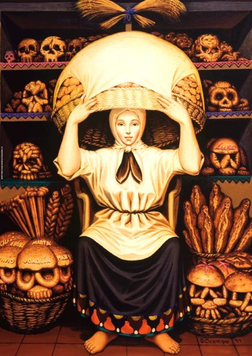 1024x1448, 269 Kb / , , , Skull, Octavio Ocampo